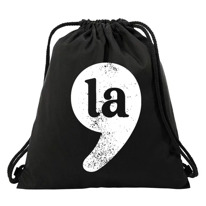 Comma La Drawstring Bag