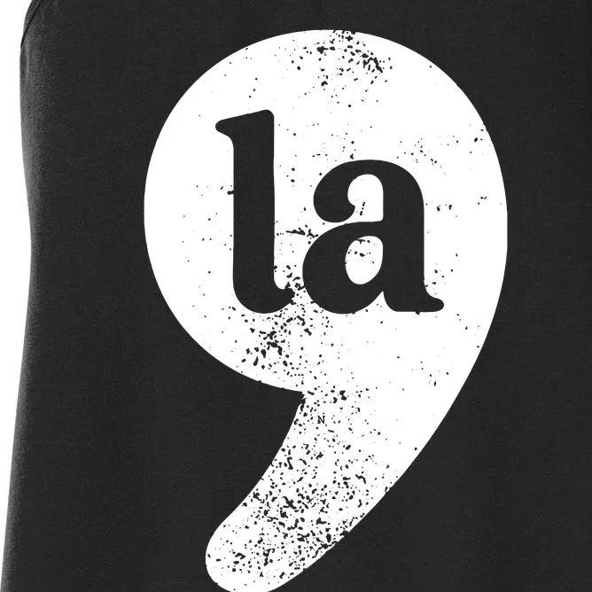 Comma La Women's Racerback Tank