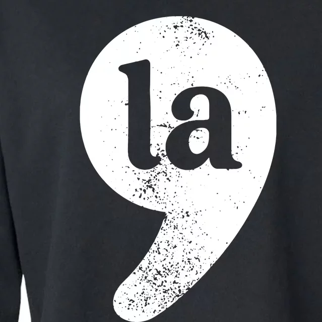 Comma La Cropped Pullover Crew