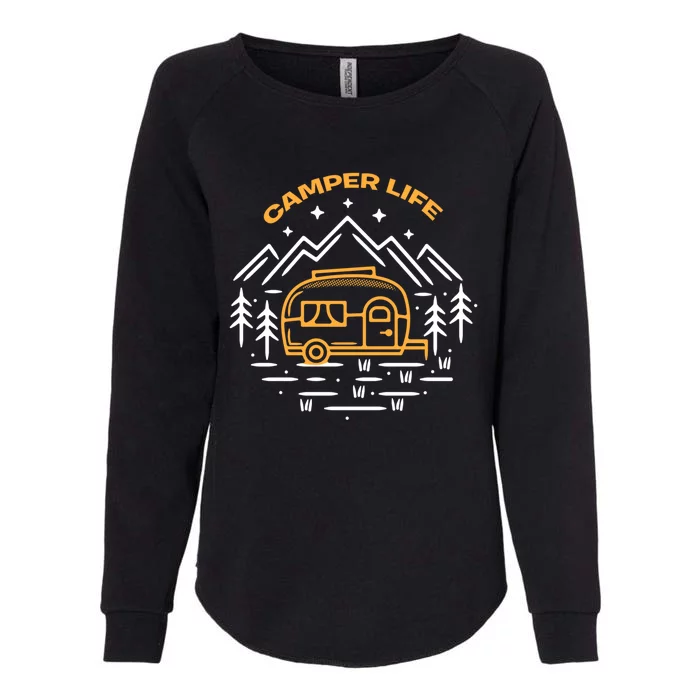 Camper Life Camper Van Gift Womens California Wash Sweatshirt