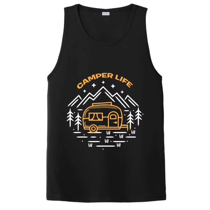 Camper Life Camper Van Gift Performance Tank