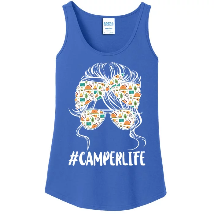 Camper Life Camping Lover Gift Ladies Essential Tank