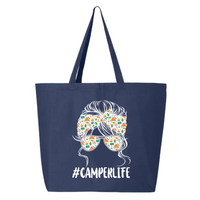 Camper Life Camping Lover Gift 25L Jumbo Tote