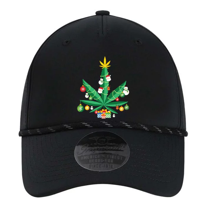 Cannabis Leaf Christmas Tree Performance The Dyno Cap