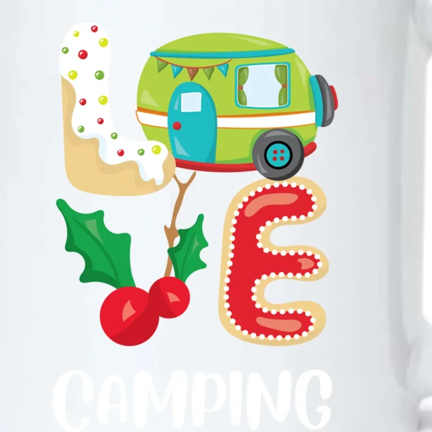 Christmas Love Camping Buddies Group Gift Camper Rving Cool Gift Black Color Changing Mug