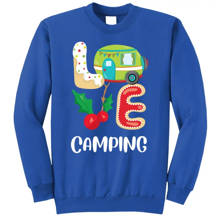 Christmas Love Camping Buddies Group Gift Camper Rving Cool Gift Sweatshirt