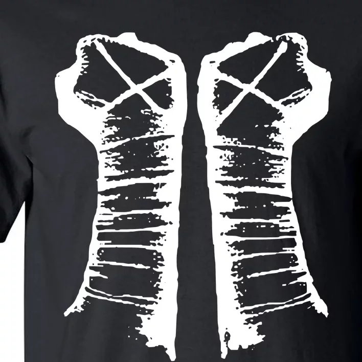 Chalk Line Cm Punk Fists Straight Edge Tall T-Shirt