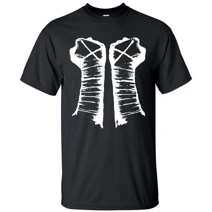 Chalk Line Cm Punk Fists Straight Edge Tall T-Shirt