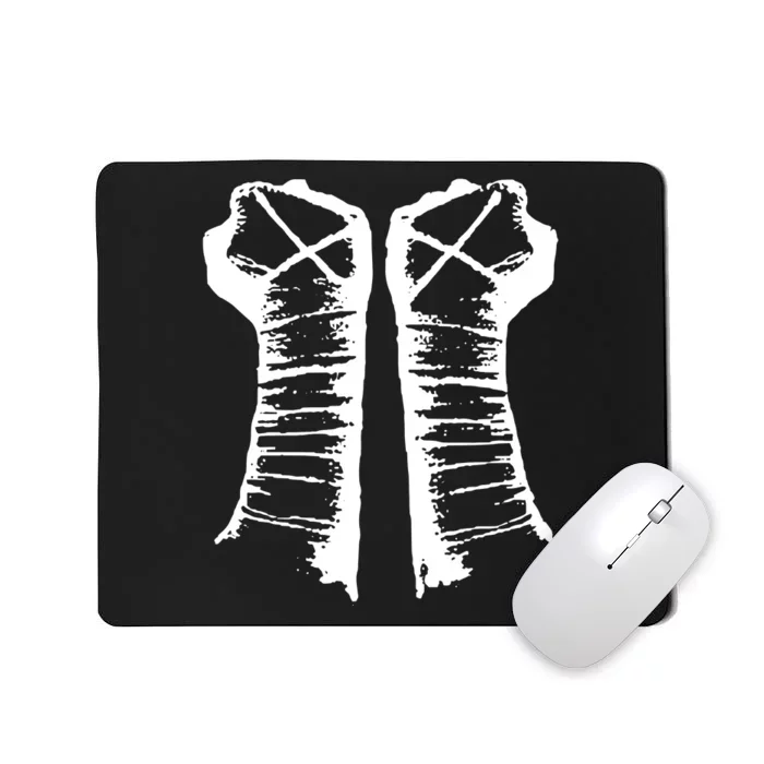 Chalk Line Cm Punk Fists Straight Edge Mousepad