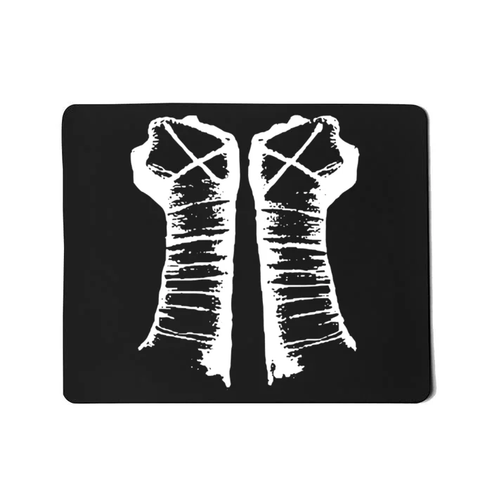 Chalk Line Cm Punk Fists Straight Edge Mousepad