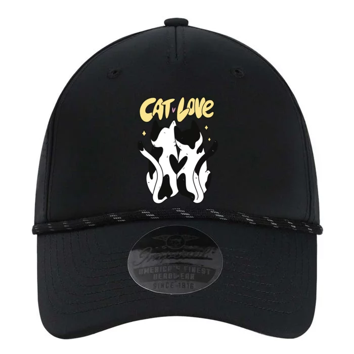 Cat Love Cute Gift Performance The Dyno Cap