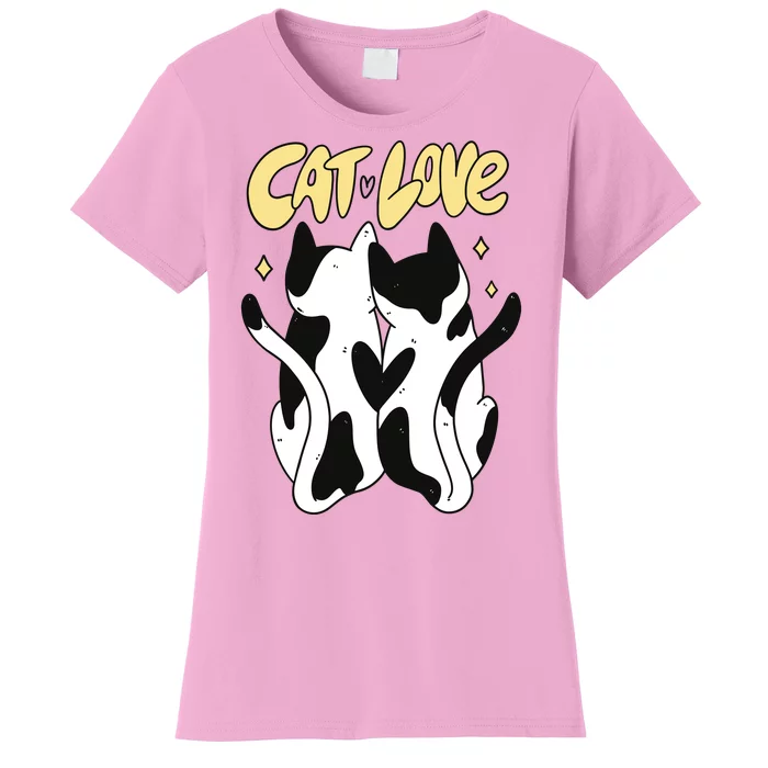 Cat Love Cute Gift Women's T-Shirt