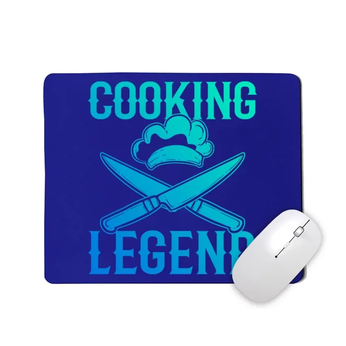 Cooking Legend Chef Cuisine Funny Gift Mousepad