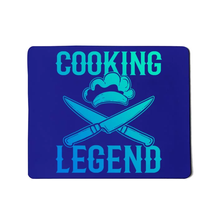 Cooking Legend Chef Cuisine Funny Gift Mousepad