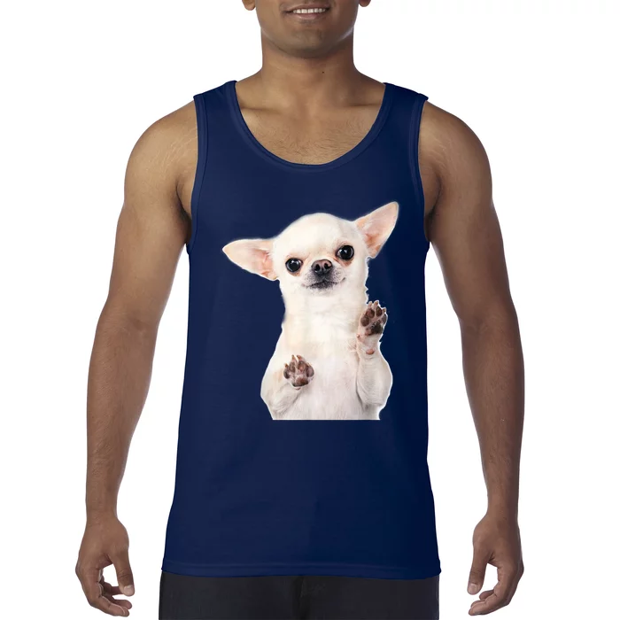 Cute Little Chihuahua Puppy Dog Face For Pet Owners Tank Top