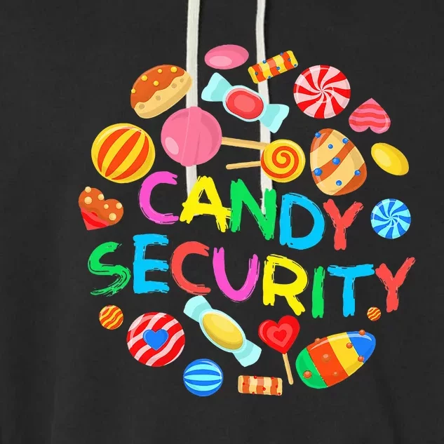 Candy Land Costumes Candy Security Candy Crew Garment-Dyed Fleece Hoodie