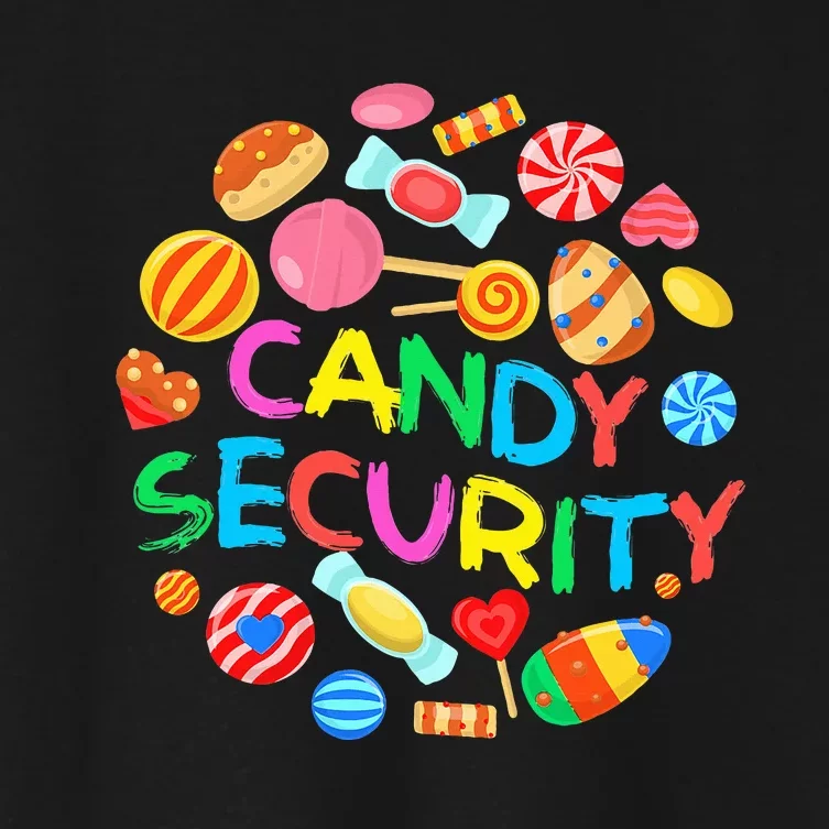 Candy Land Costumes Candy Security Candy Crew Women's Crop Top Tee