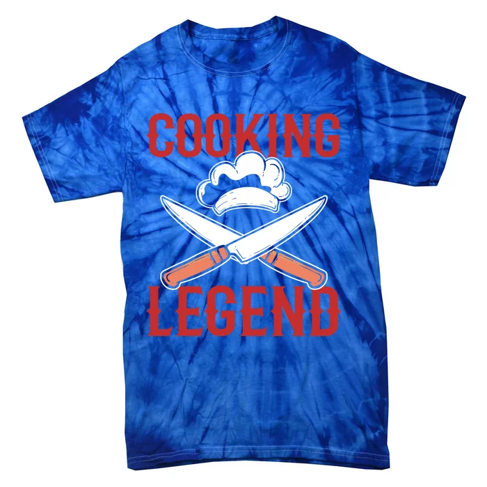 Cooking Legend Chef Cuisine Meaningful Gift Tie-Dye T-Shirt