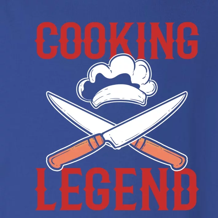 Cooking Legend Chef Cuisine Meaningful Gift Toddler Long Sleeve Shirt