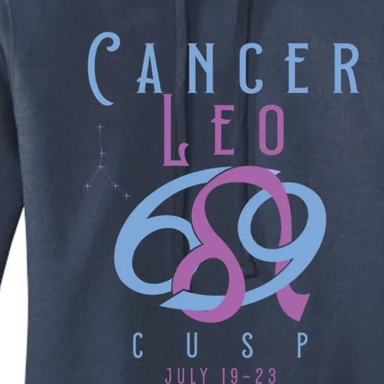 Cancer Leo Cusp Symbol Astrology Zodiac Sign Horoscope Funny Gift Women's Pullover Hoodie