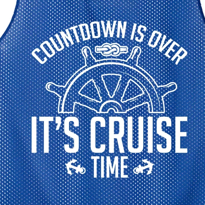 Cruise Lovers Countdown Is Over Its Cruise Time Cruising Meaningful Gift Mesh Reversible Basketball Jersey Tank