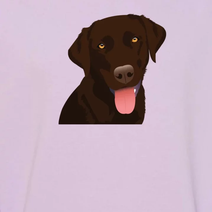 Chocolate Lab Garment-Dyed Sweatshirt