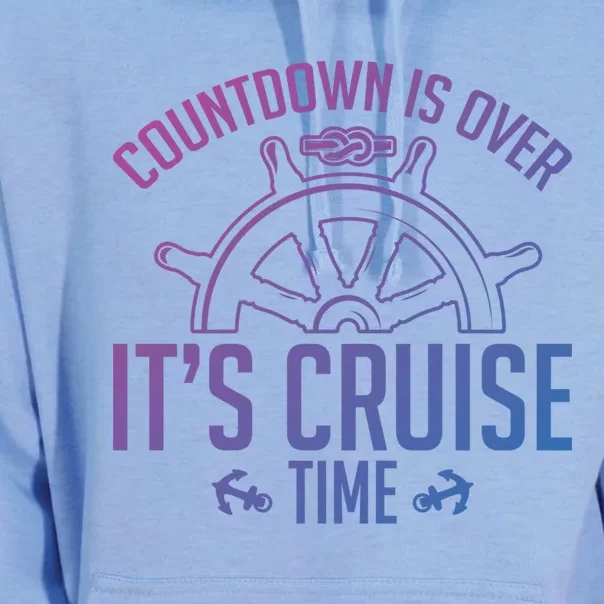 Cruise Lovers Countdown Is Over Its Cruise Time Cruising Meaningful Gift Unisex Surf Hoodie