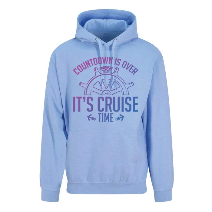 Cruise Lovers Countdown Is Over Its Cruise Time Cruising Meaningful Gift Unisex Surf Hoodie