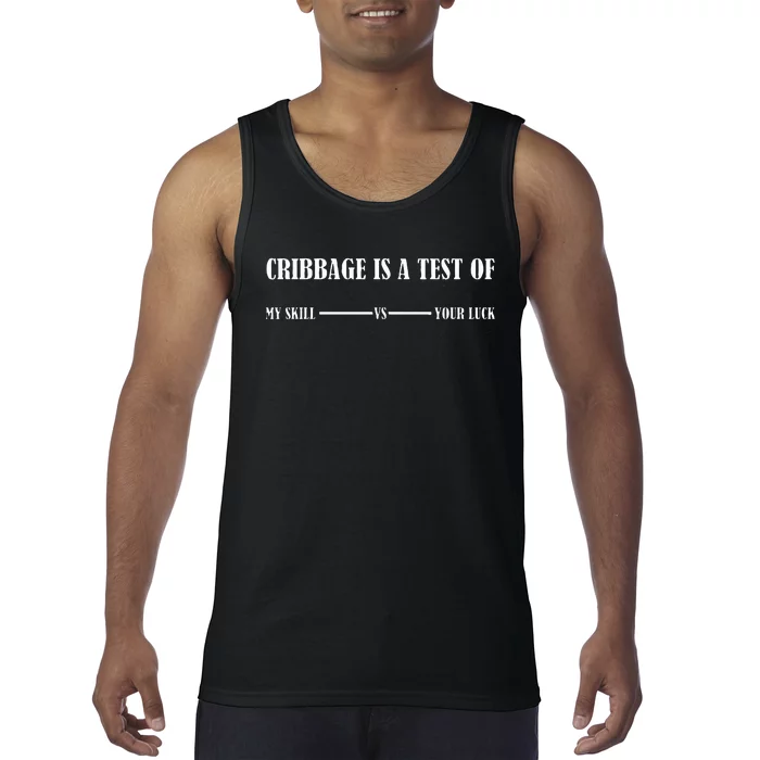 Cribbage Lover Cribbage Board Game Champion Cribbage Tank Top