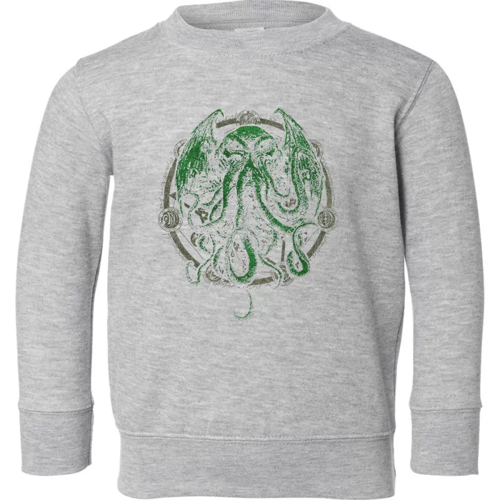 Cthulhu Lovecraft Toddler Sweatshirt