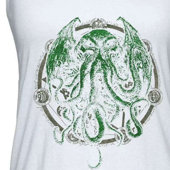 Cthulhu Lovecraft Ladies Essential Flowy Tank