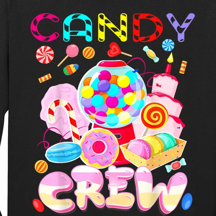 Candy Land Candy Crew Party Halloween Costumes Tall Long Sleeve T-Shirt