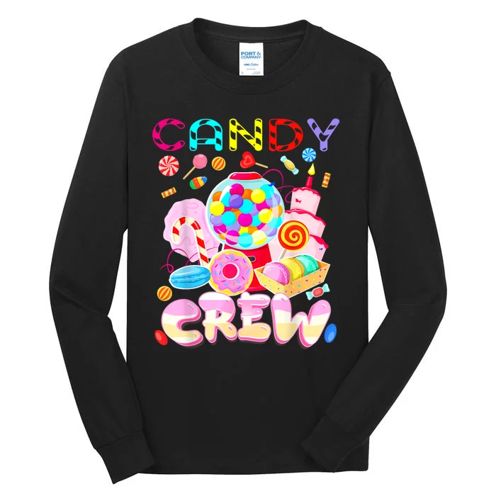 Candy Land Candy Crew Party Halloween Costumes Tall Long Sleeve T-Shirt