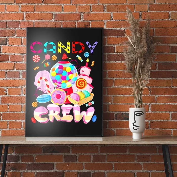 Candy Land Candy Crew Party Halloween Costumes Poster