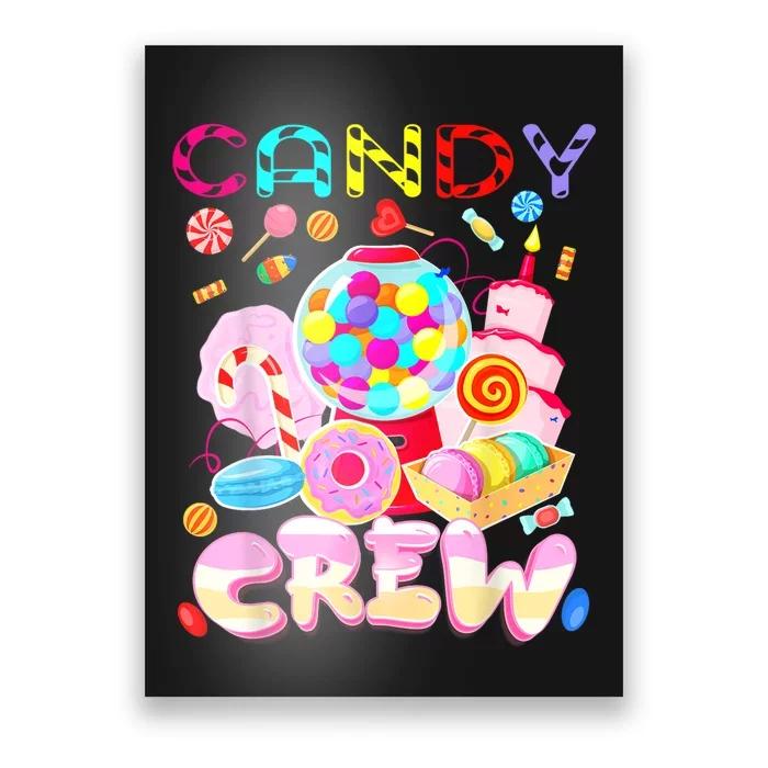 Candy Land Candy Crew Party Halloween Costumes Poster