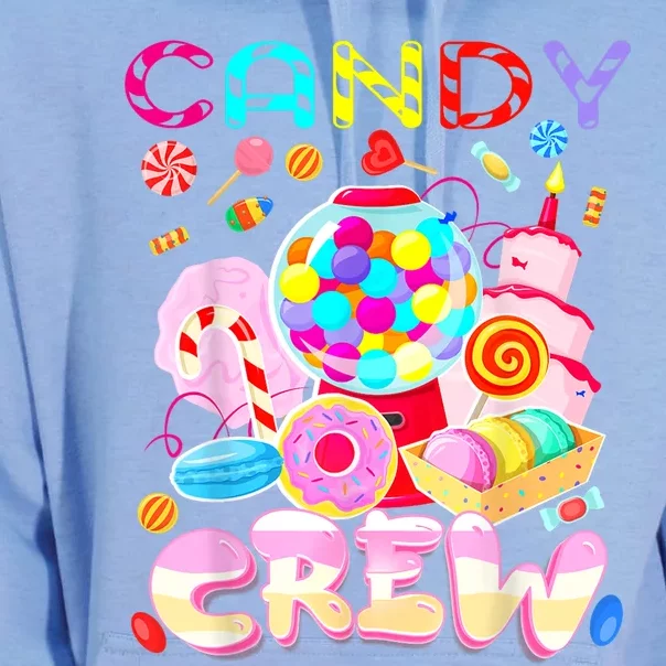 Candy Land Candy Crew Party Halloween Costumes Unisex Surf Hoodie