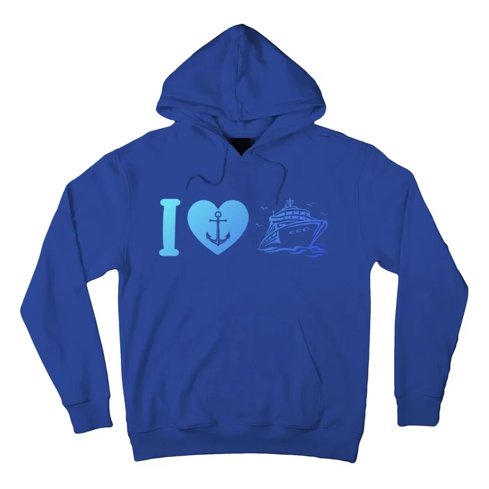 Cruising Lover Cruise Ship Vacation I Love Cruise Meaningful Gift Hoodie