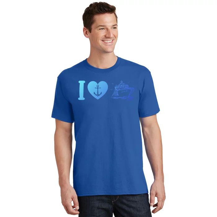 Cruising Lover Cruise Ship Vacation I Love Cruise Meaningful Gift T-Shirt