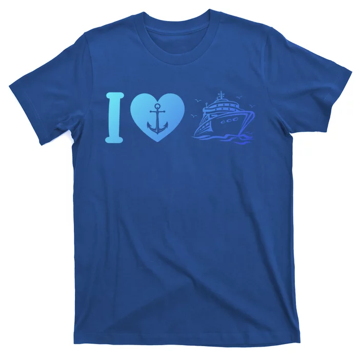 Cruising Lover Cruise Ship Vacation I Love Cruise Meaningful Gift T-Shirt