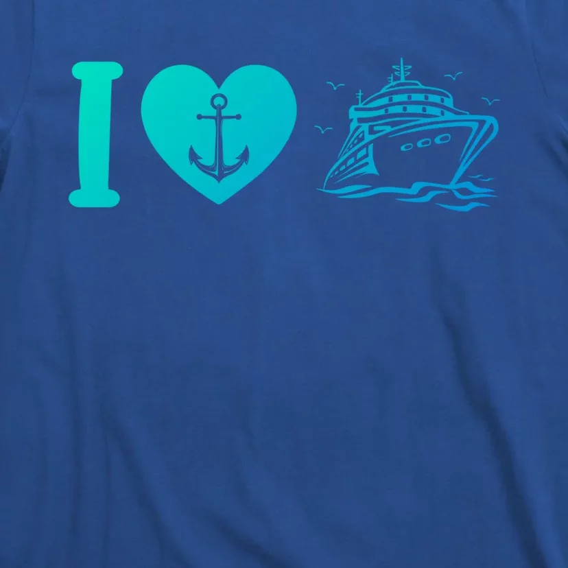 Cruising Lover Cruise Ship Vacation I Love Cruise Meaningful Gift T-Shirt