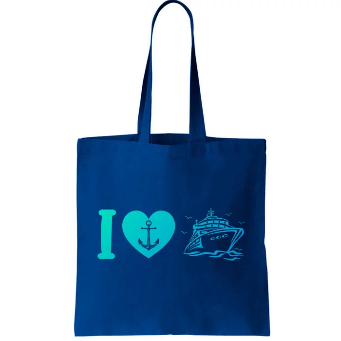 Cruising Lover Cruise Ship Vacation I Love Cruise Meaningful Gift Tote Bag