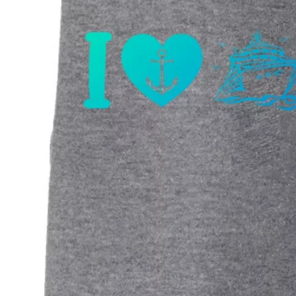 Cruising Lover Cruise Ship Vacation I Love Cruise Meaningful Gift Doggie 3-End Fleece Hoodie