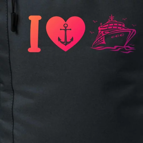 Cruising Lover Cruise Ship Vacation I Love Cruise Meaningful Gift Daily Commute Backpack