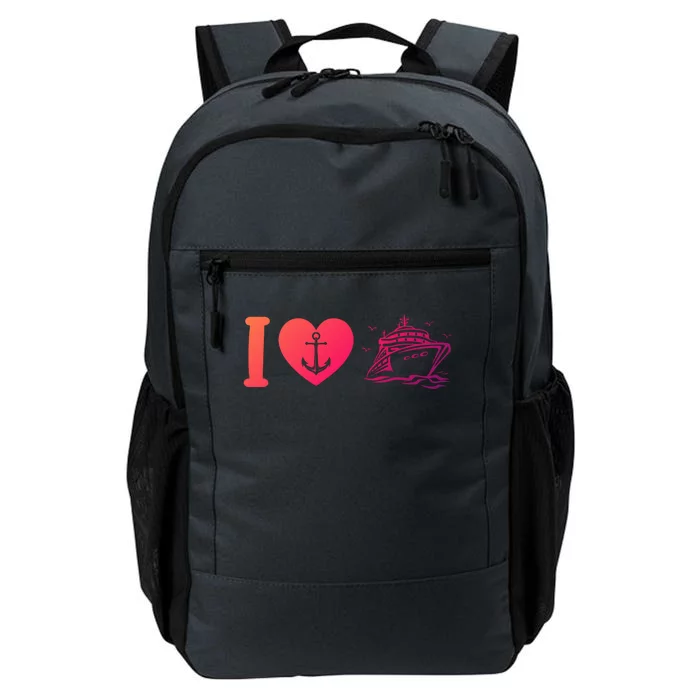 Cruising Lover Cruise Ship Vacation I Love Cruise Meaningful Gift Daily Commute Backpack