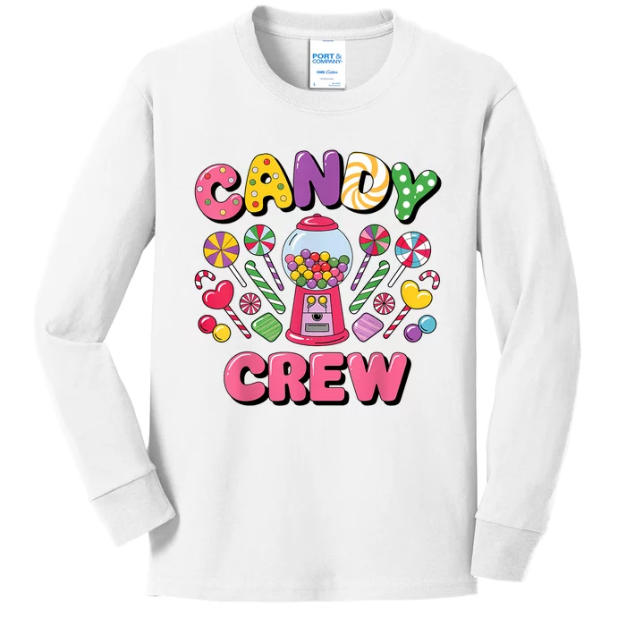 Candy Land Candy Crew Decorations Sweetie Candy Squad Cool Kids Long Sleeve Shirt