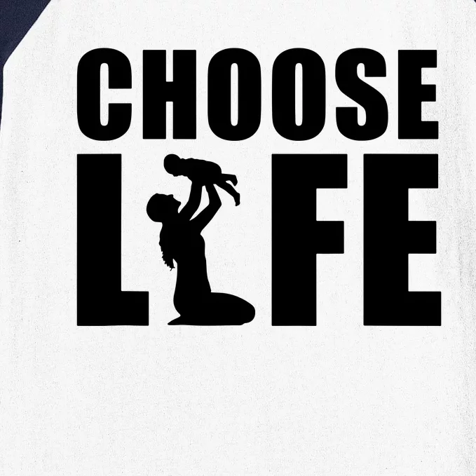 Choose Life Baseball Sleeve Shirt