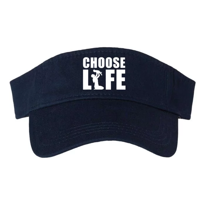 Choose Life Valucap Bio-Washed Visor