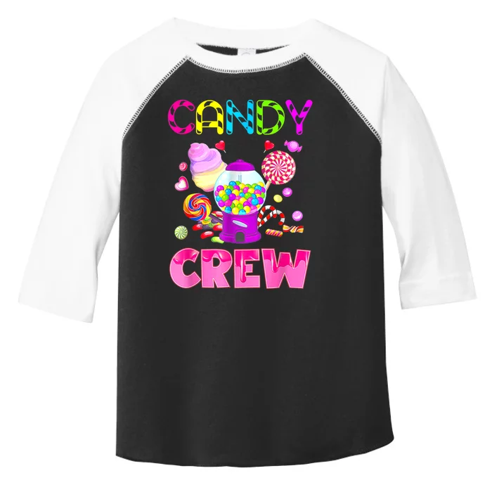 Candy Land Candy Crew Decorations Sweetie Candy Squad Toddler Fine Jersey T-Shirt