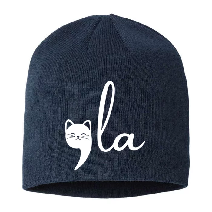 Comma La Cat Lady Kamala Harris 8 1/2in Sustainable Knit Beanie