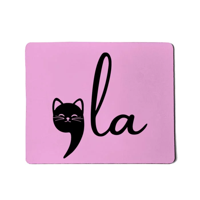 Comma La Cat Lady Kamala Harris Mousepad